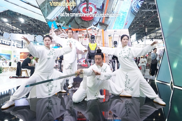 武当功夫武动“2025中国国际旅游交易会”现场